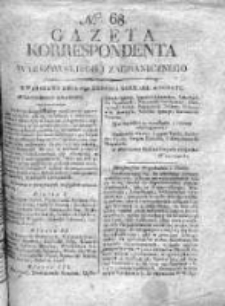 Gazeta Korrespondenta Warszawskiego i Zagranicznego 1815, Nr 68