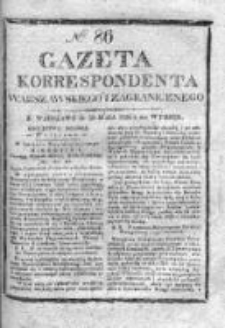 Gazeta Korrespondenta Warszawskiego i Zagranicznego 1826, Nr 86