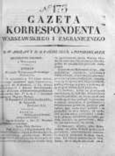 Gazeta Korrespondenta Warszawskiego i Zagranicznego 1826, Nr 173