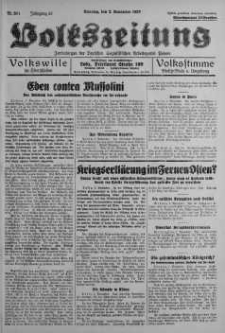 Volkszeitung 2 listopad 1937 nr 301