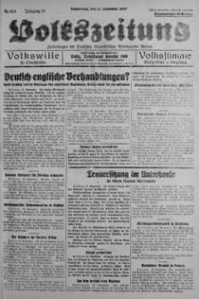 Volkszeitung 11 listopad 1937 nr 310