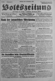 Volkszeitung 14 listopad 1937 nr 313