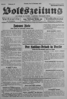 Volkszeitung 16 listopad 1937 nr 315