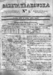 Gazeta Krakowska, 1830, nr 2