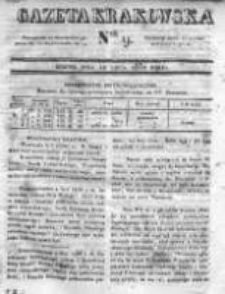 Gazeta Krakowska, 1830, nr 9