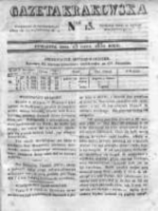 Gazeta Krakowska, 1830, nr 13