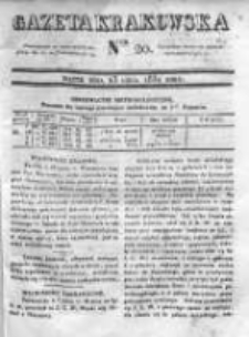 Gazeta Krakowska, 1830, nr 20