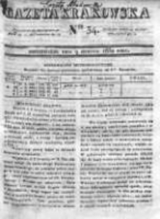Gazeta Krakowska, 1830, nr 34
