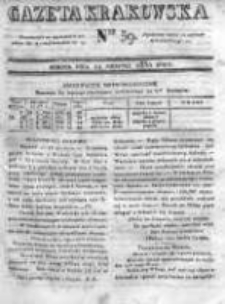 Gazeta Krakowska, 1830, nr 39