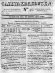 Gazeta Krakowska, 1830, nr 40