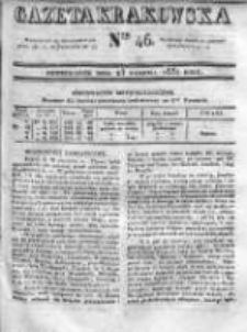 Gazeta Krakowska, 1830, nr 46