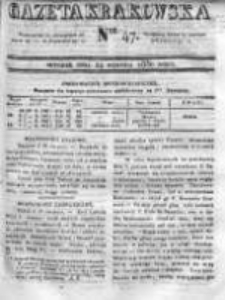 Gazeta Krakowska, 1830, nr 47
