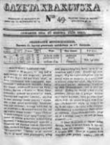 Gazeta Krakowska, 1830, nr 49