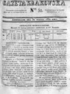 Gazeta Krakowska, 1830, nr 52