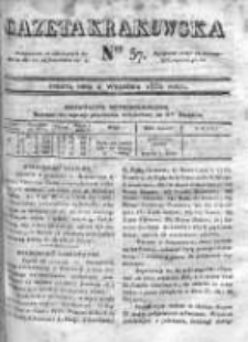 Gazeta Krakowska, 1830, nr 57