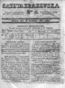 Gazeta Krakowska, 1830, nr 76