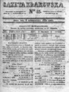 Gazeta Krakowska, 1830, nr 83