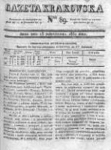 Gazeta Krakowska, 1830, nr 89