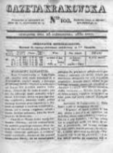 Gazeta Krakowska, 1830, nr 102