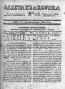 Gazeta Krakowska, 1830, nr 103