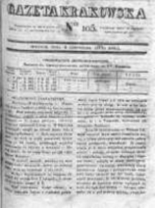 Gazeta Krakowska, 1830, nr 105