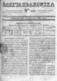Gazeta Krakowska, 1830, nr 107