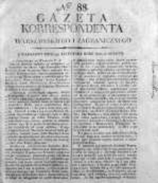 Gazeta Korrespondenta Warszawskiego i Zagranicznego 1816, Nr 88
