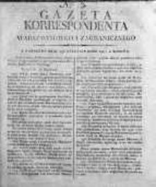 Gazeta Korrespondenta Warszawskiego i Zagranicznego 1817, Nr 5