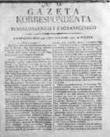 Gazeta Korrespondenta Warszawskiego i Zagranicznego 1817, Nr 6