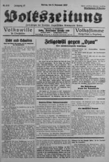 Volkszeitung 3 grudzień 1937 nr 332
