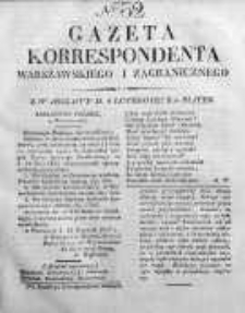 Gazeta Korrespondenta Warszawskiego i Zagranicznego 1827, Nr 32