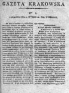 Gazeta Krakowska, 1811, Nr 6