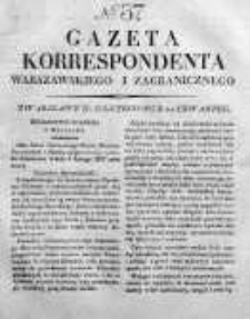 Gazeta Korrespondenta Warszawskiego i Zagranicznego 1827, Nr 37