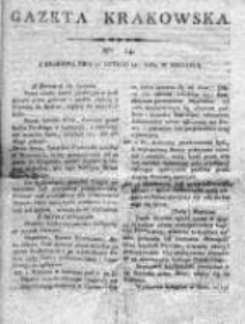 Gazeta Krakowska, 1811, Nr 14