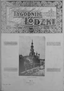 Tygodnik Łódzki 19 marzec R. 1. 1922 nr 2