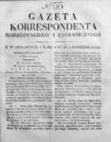Gazeta Korrespondenta Warszawskiego i Zagranicznego 1827, Nr 53