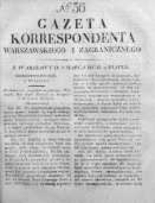 Gazeta Korrespondenta Warszawskiego i Zagranicznego 1827, Nr 56