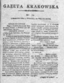 Gazeta Krakowska, 1811, Nr 71