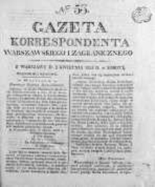 Gazeta Korrespondenta Warszawskiego i Zagranicznego 1825, Nr 53