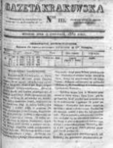 Gazeta Krakowska, 1830, nr 111