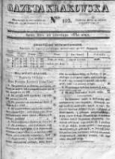 Gazeta Krakowska, 1830, nr 112