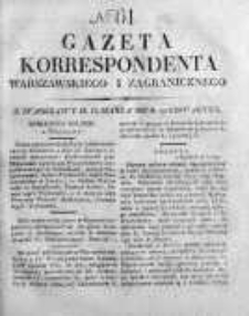 Gazeta Korrespondenta Warszawskiego i Zagranicznego 1827, Nr 61