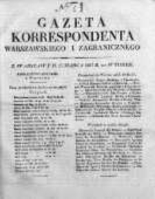 Gazeta Korrespondenta Warszawskiego i Zagranicznego 1827, Nr 71