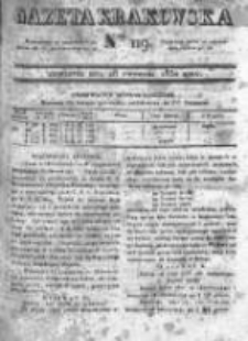 Gazeta Krakowska, 1830, nr 119