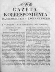 Gazeta Korrespondenta Warszawskiego i Zagranicznego 1827, Nr 230