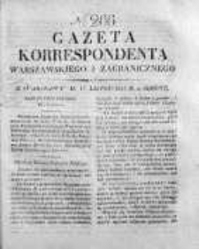 Gazeta Korrespondenta Warszawskiego i Zagranicznego 1827, Nr 266