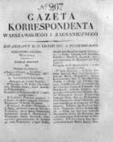 Gazeta Korrespondenta Warszawskiego i Zagranicznego 1827, Nr 267