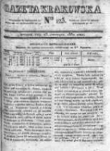 Gazeta Krakowska, 1830, nr 123