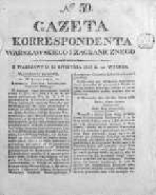 Gazeta Korrespondenta Warszawskiego i Zagranicznego 1825, Nr 59