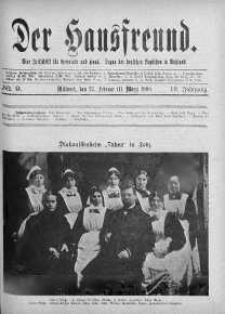 Der Hausfreund 27 luty 1908 nr 9